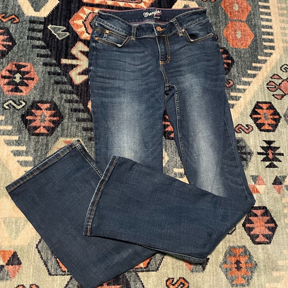 Wrangler Womens 5/6x36 bootcut jeans